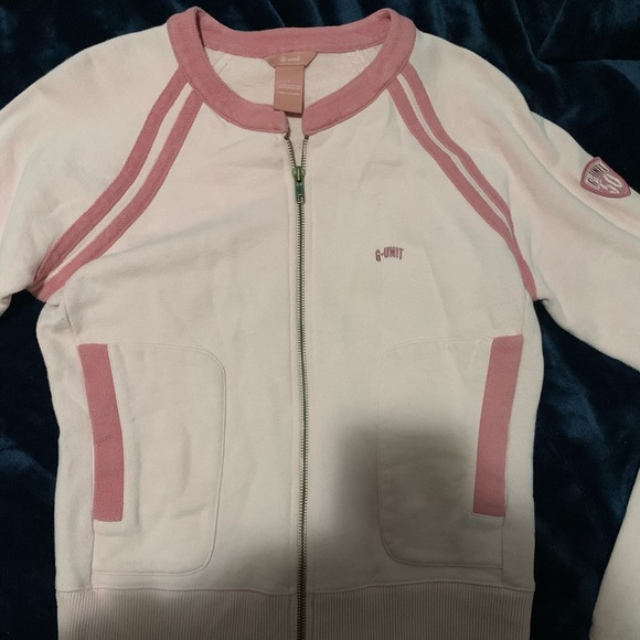 💗 Adorable vtg y2k era baby pink G-Unit zip up 💗 - Picture 6 of 6